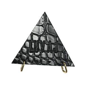 Luv AJ Chain Link Huggies in Silver